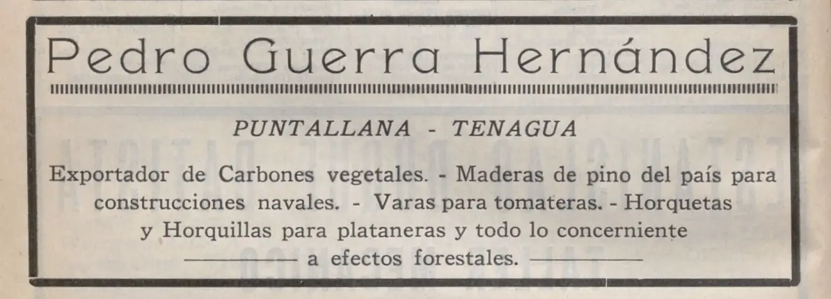 Publicidad Guía Industrial, 1933